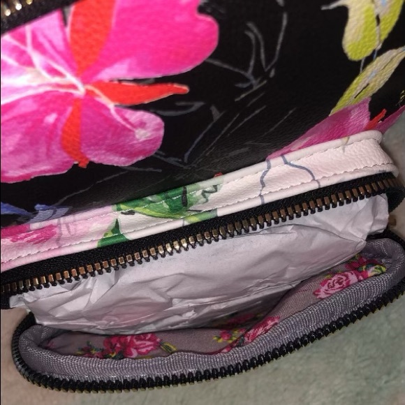 Betsey Johnson Kitsch Backpack Floral Doggy